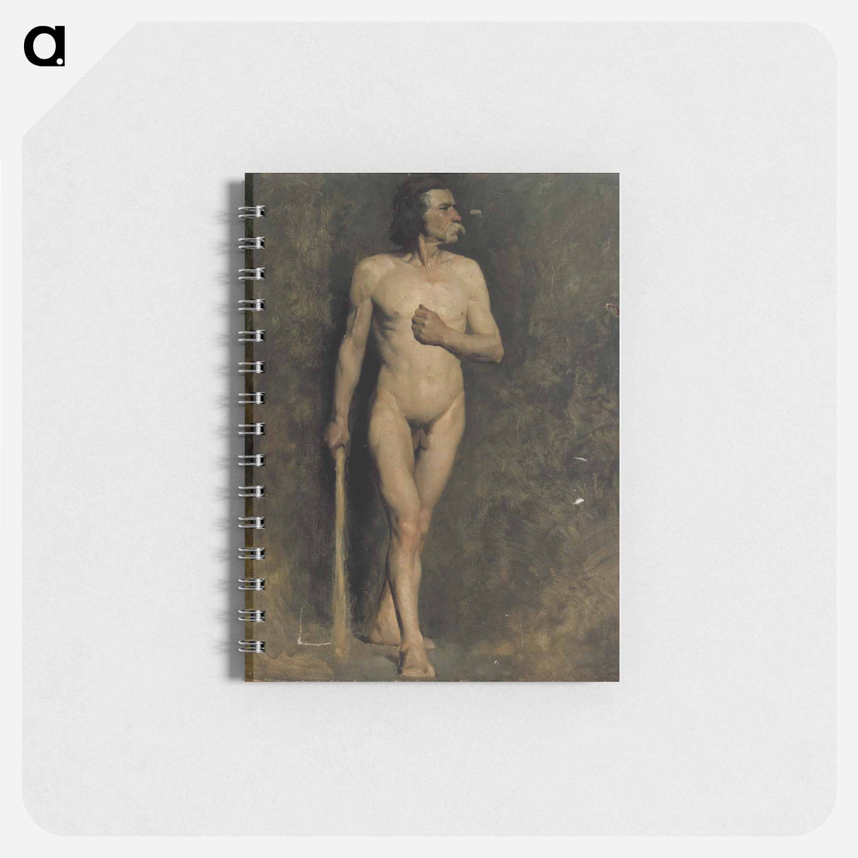 Miesmalli, akatemiaharjoitelma - アルバート エーデルフェルト Memo.