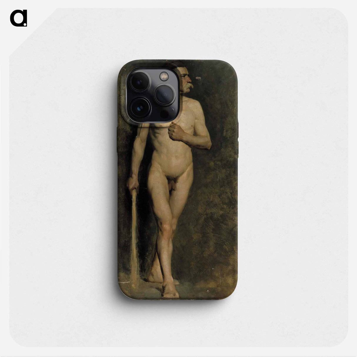 Miesmalli, akatemiaharjoitelma - アルバート エーデルフェルト Phone Case.