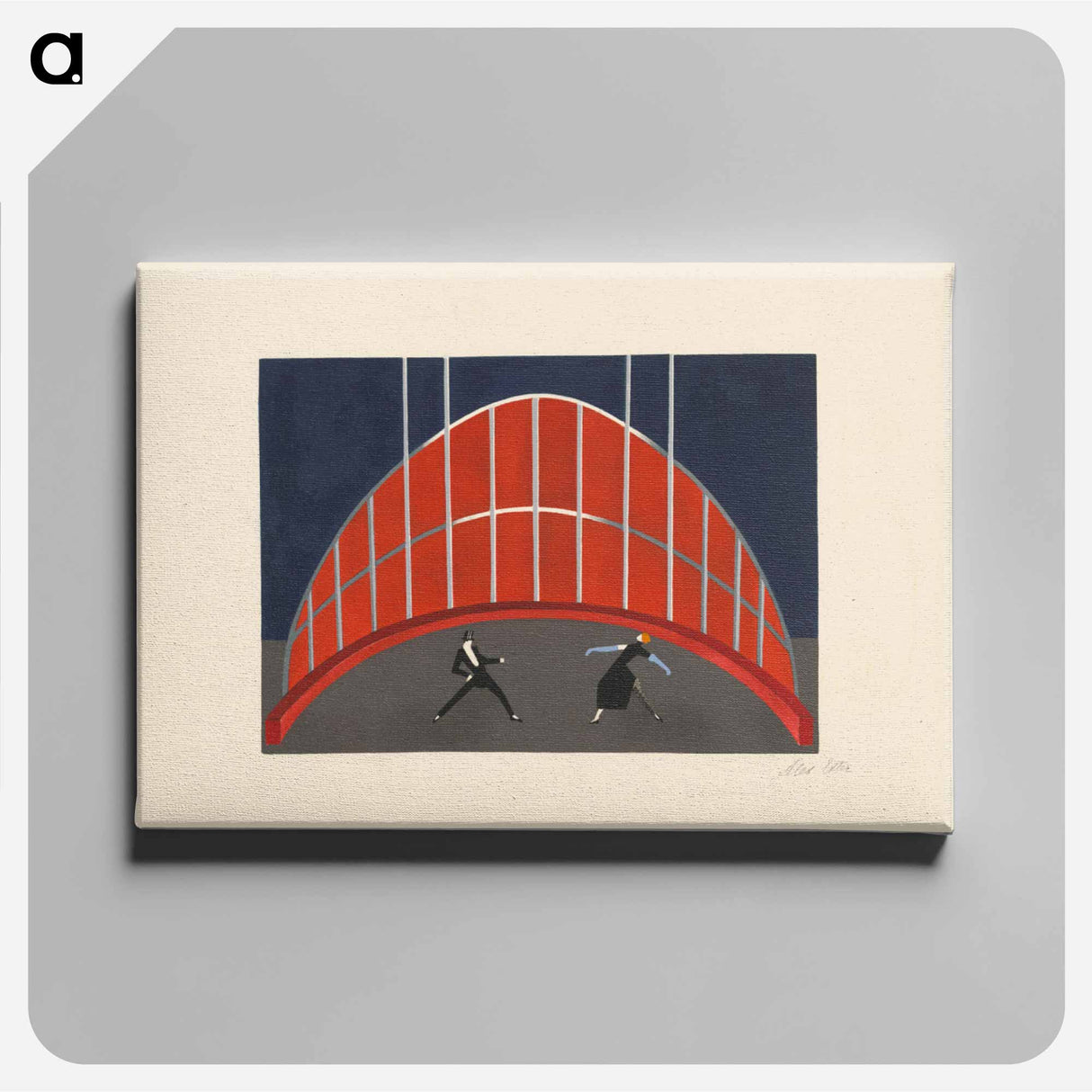 Maquettes de théatre i.-xv. - アレクサンドラ エクスター Canvas.