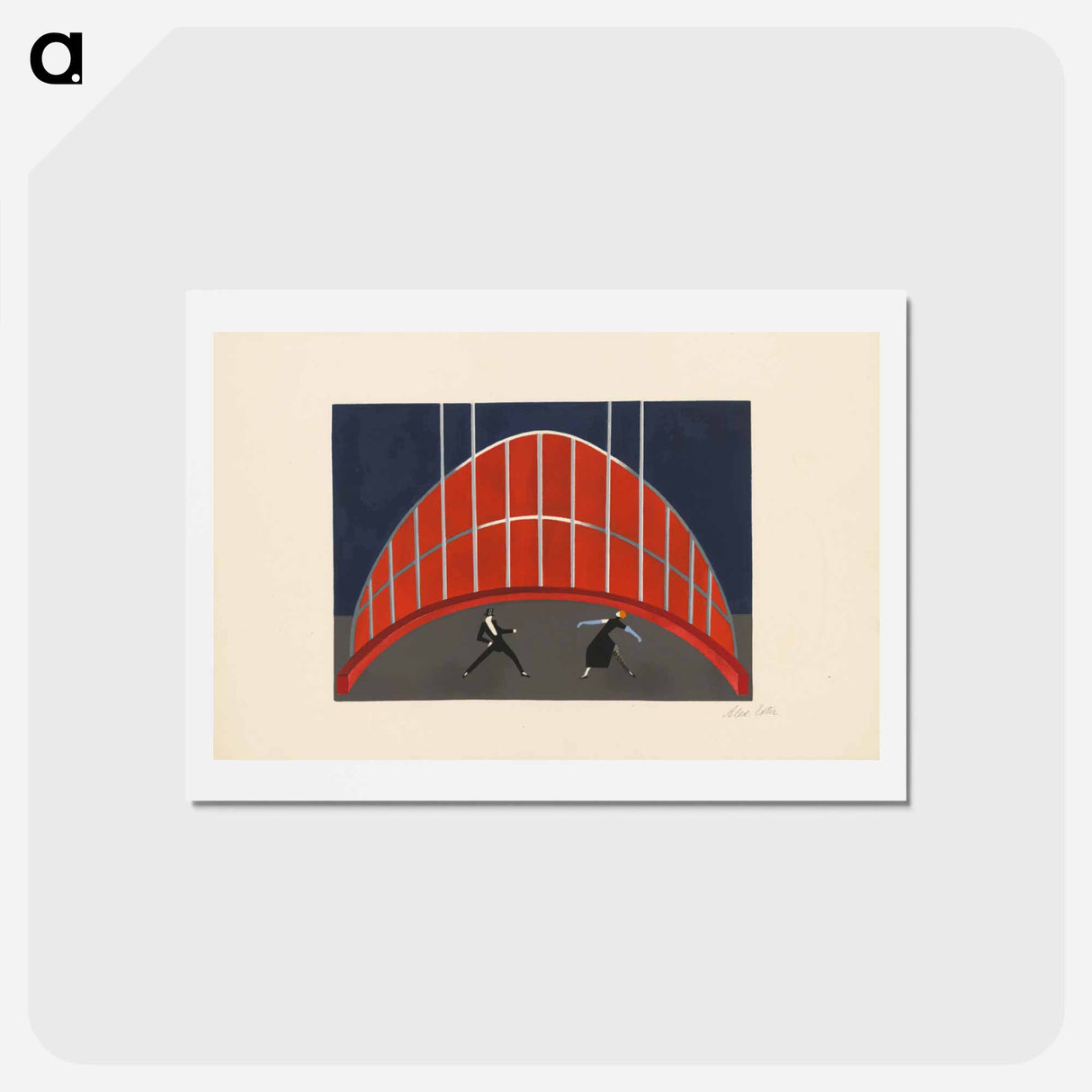 Maquettes de théatre i.-xv. - アレクサンドラ エクスター Postcard.