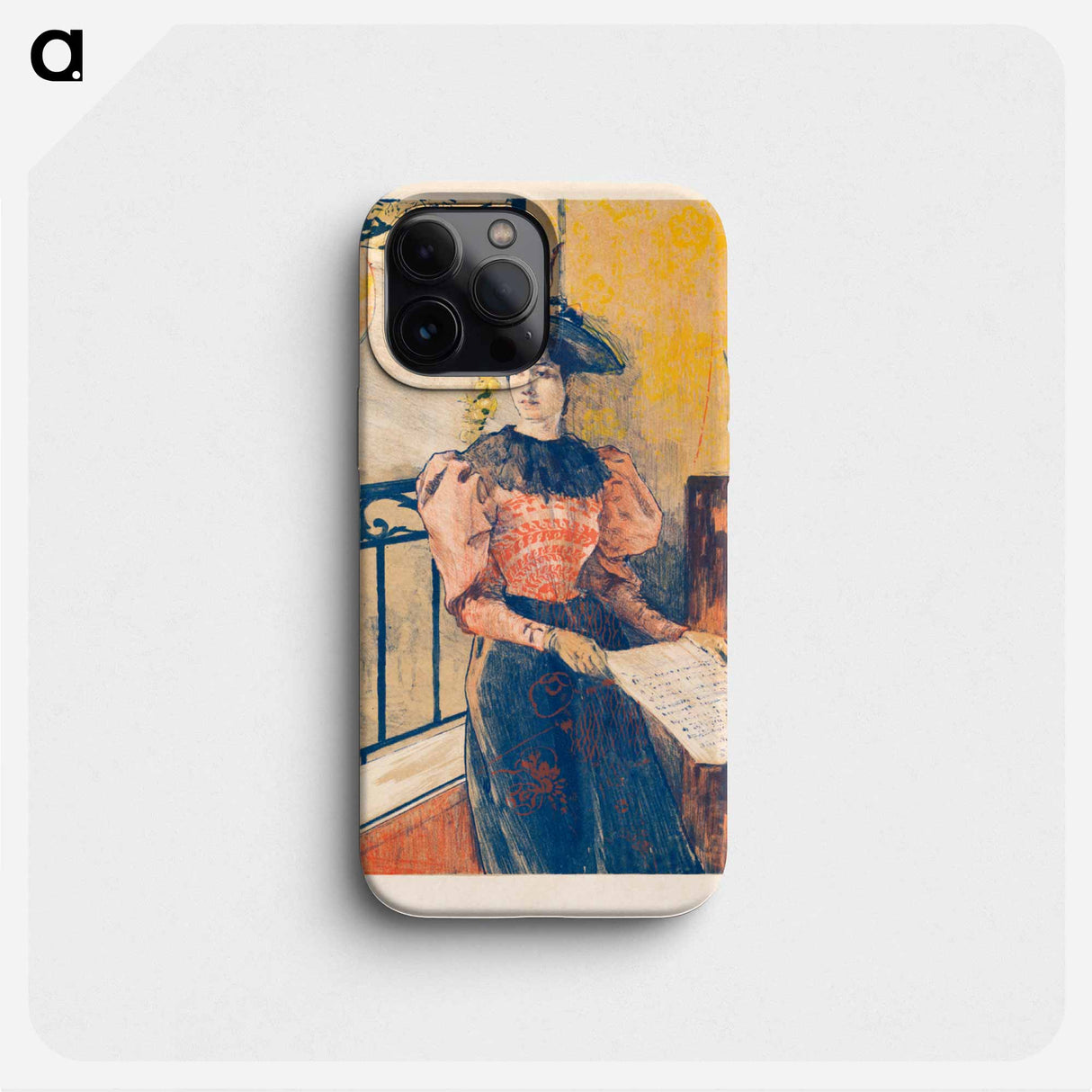 L’Illumination - アレクサンドル ルノア Phone Case.