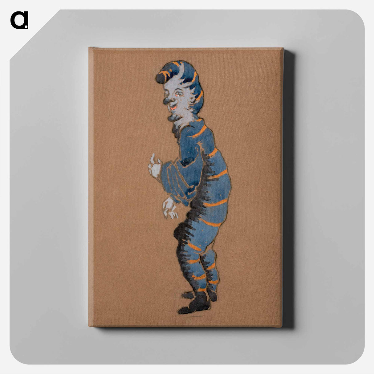 アートパネル-Caterpillar Costume Design for Alice in Wonderland - 不思議の国のアリス Canvas.