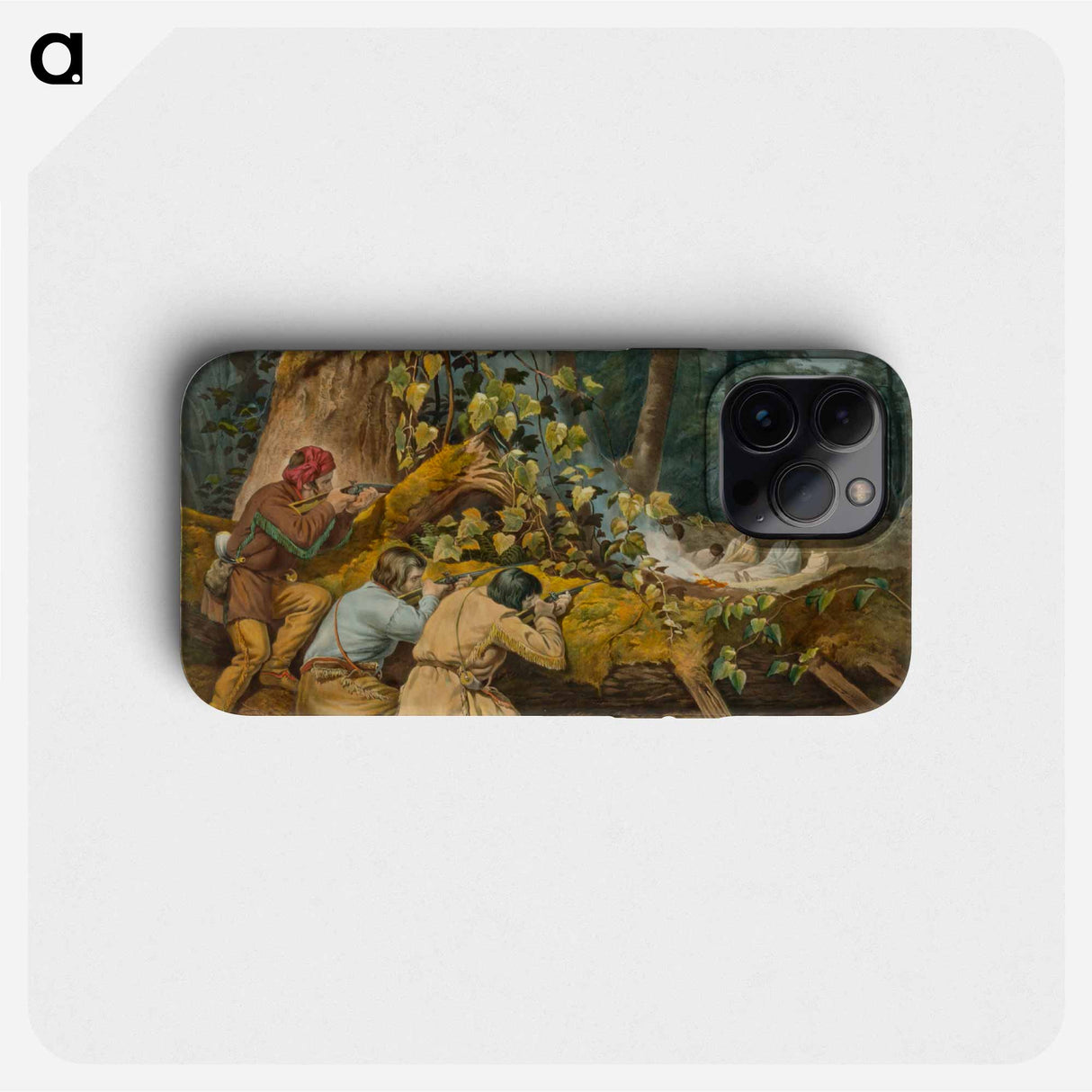 The Hunter's Stratagem - アーサー フィッツウィリアム テイト Phone Case.