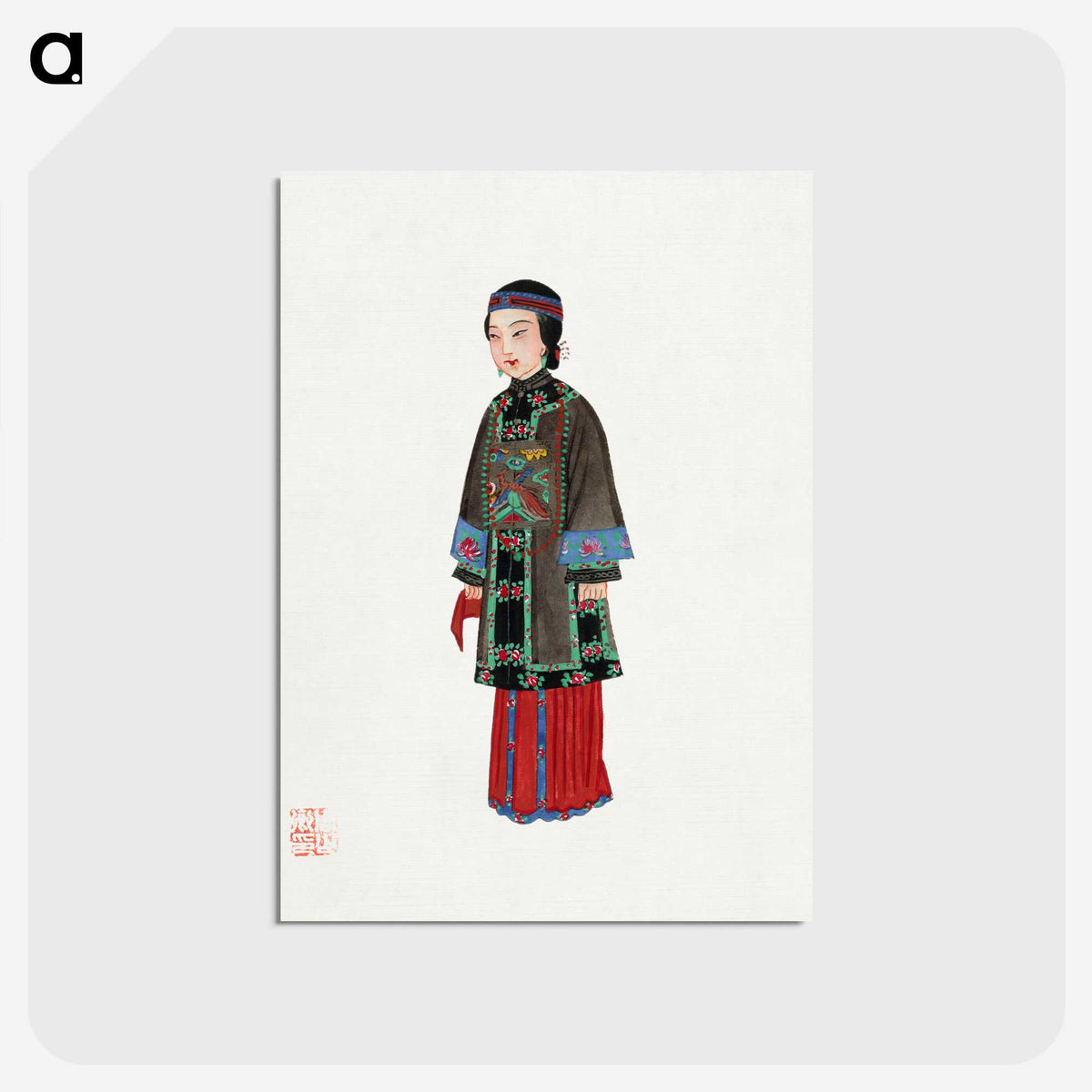 1-13_Chinese-Costumes_postcard