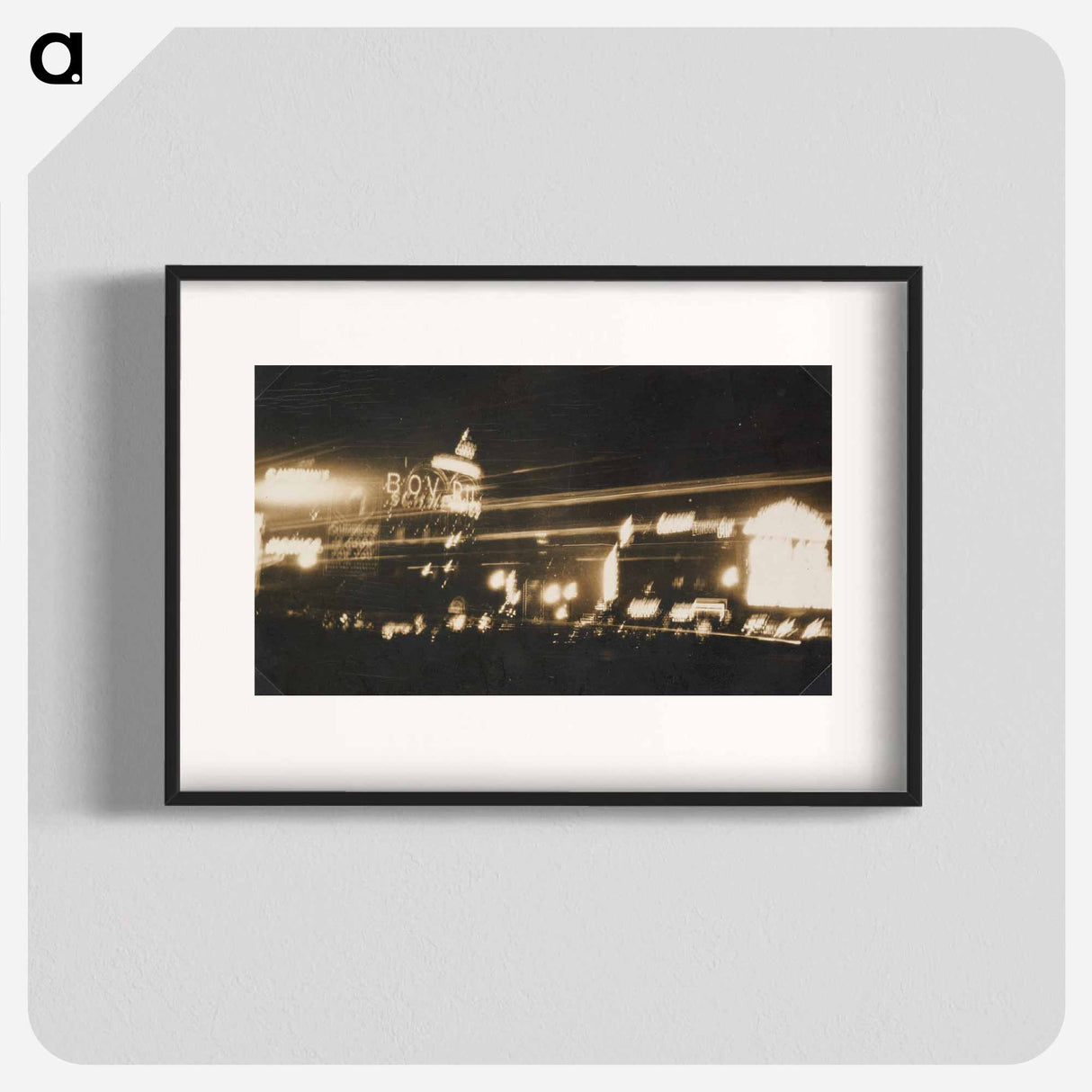 London at night - エリック リー ジョンソン Poster.