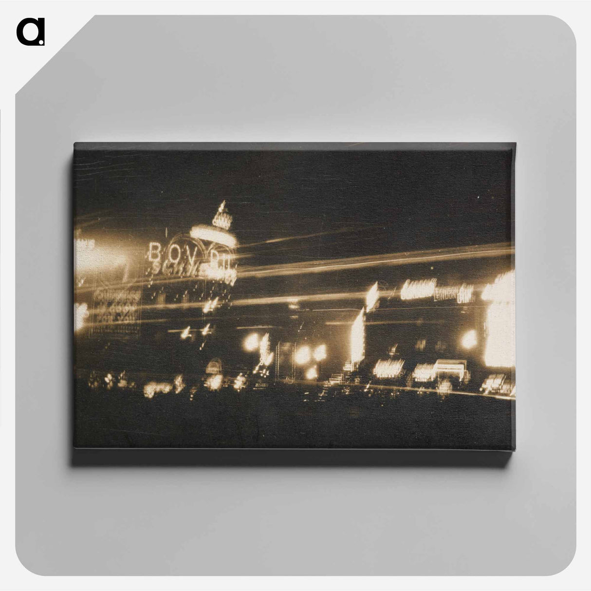 London at night - エリック リー ジョンソン Canvas.