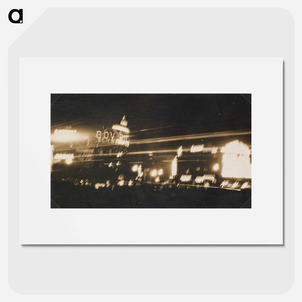 London at night - エリック リー ジョンソン Poster.