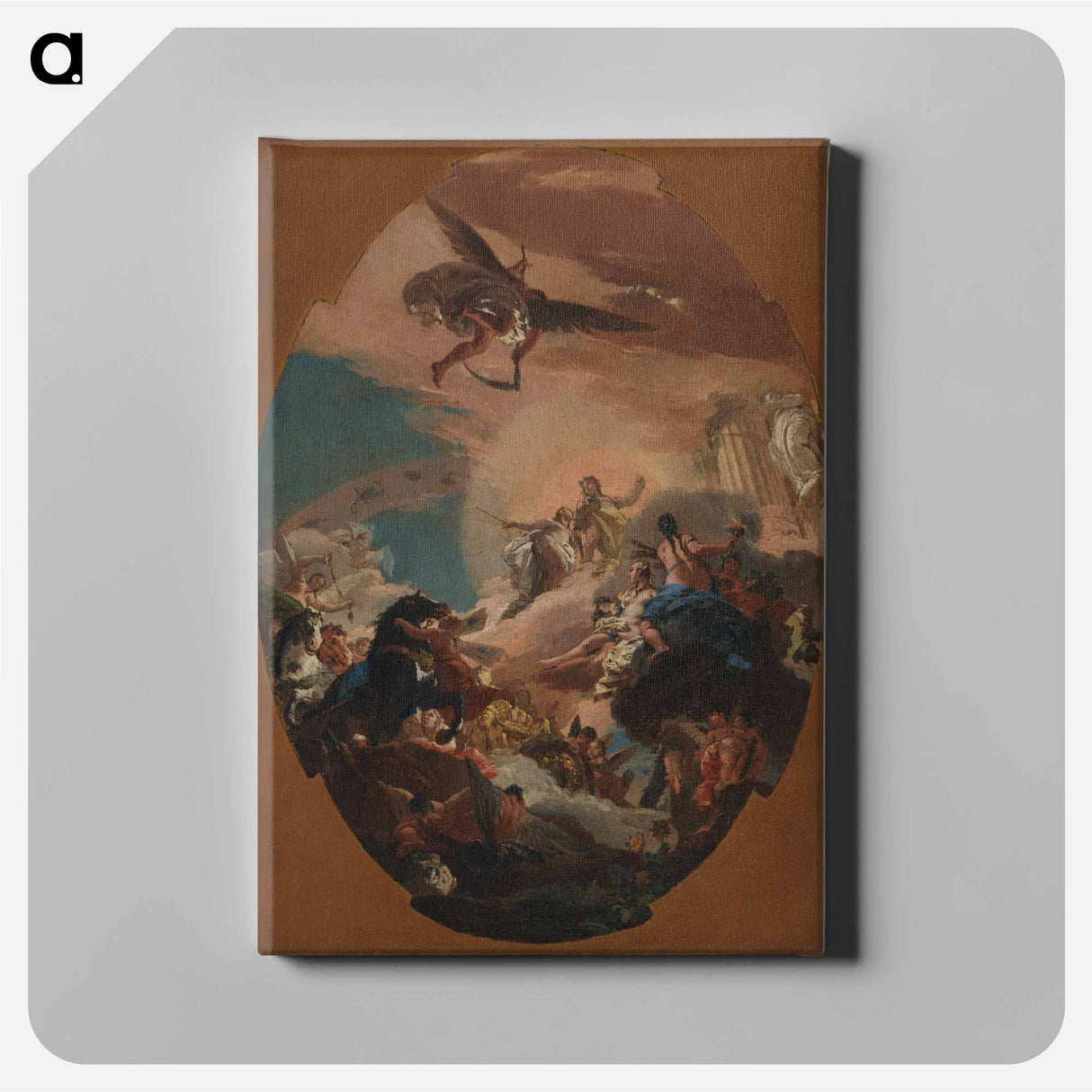 アートパネル-Apollo and Phaethon
- ジョバンニ バティスタ ティエポロ Canvas.