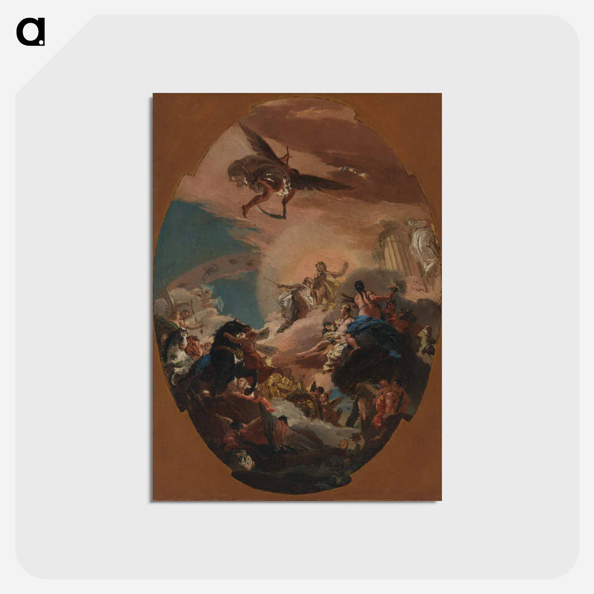 Apollo and Phaethon
- ジョバンニ バティスタ ティエポロ Postcard.