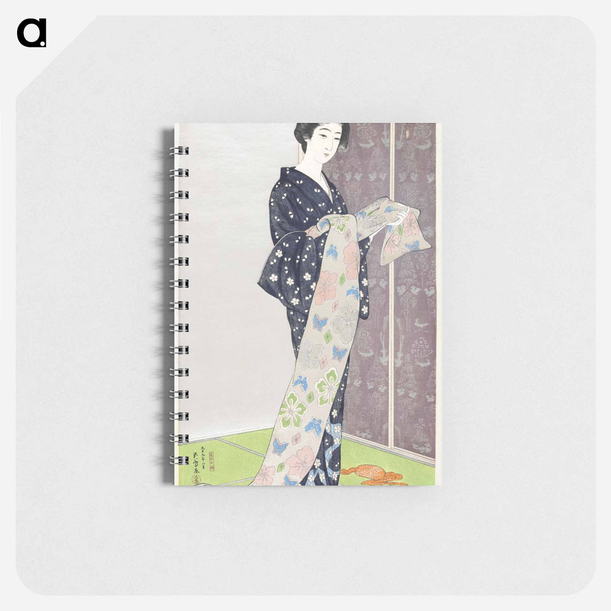 アートメモ帳-Young Woman in a Summer Kimono
- 橋口 五葉 Memo.