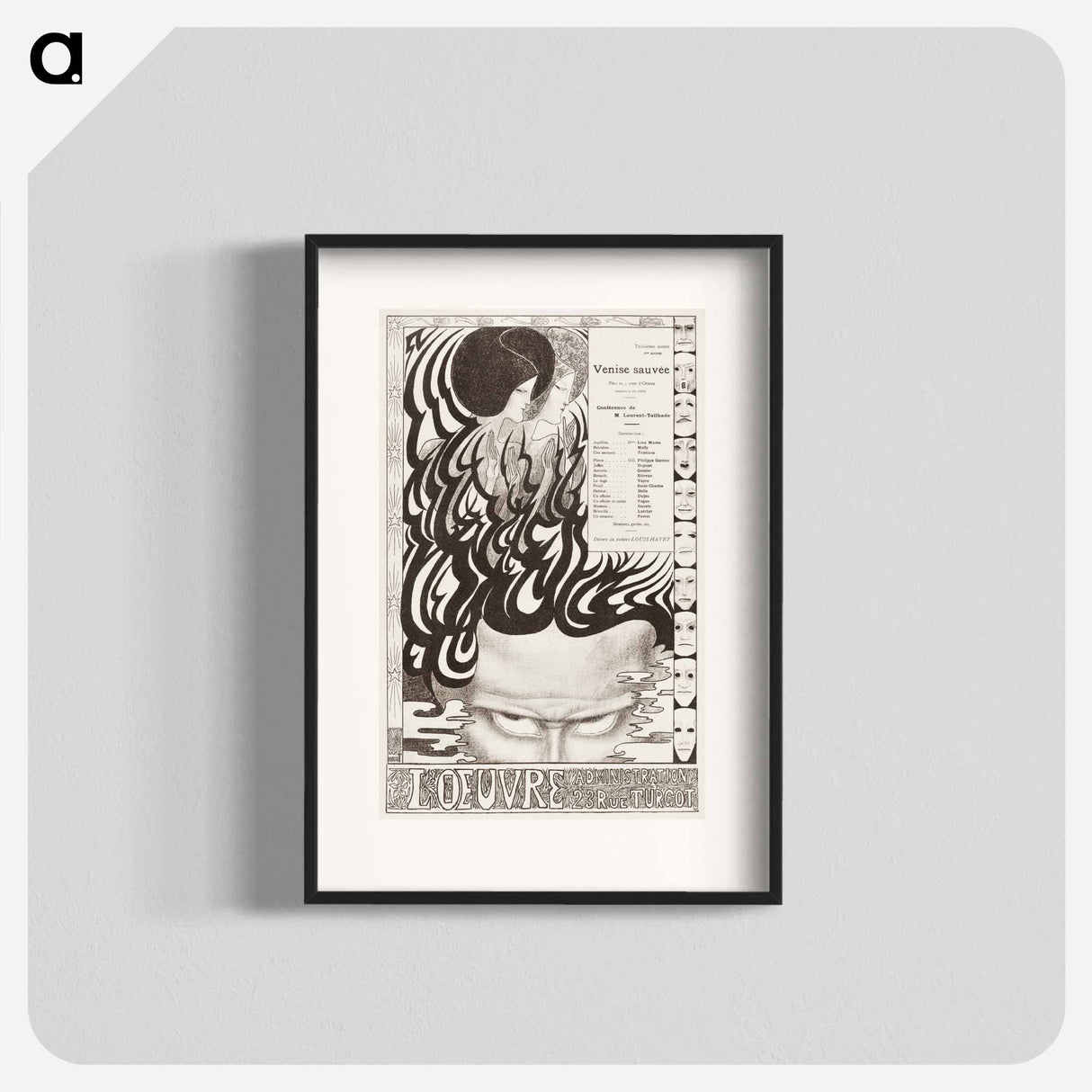 Venise sauvée - ヤン・トゥーロップ Poster.