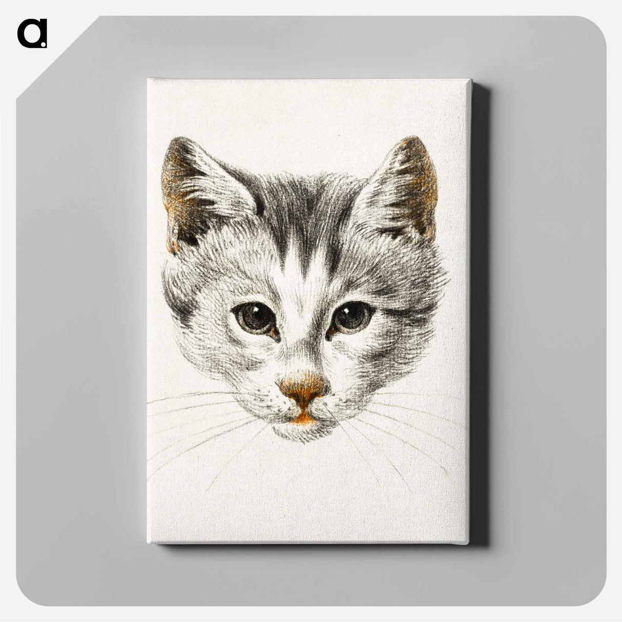 アートパネル-Sketch of a cat - ジャン ベルナール Canvas.