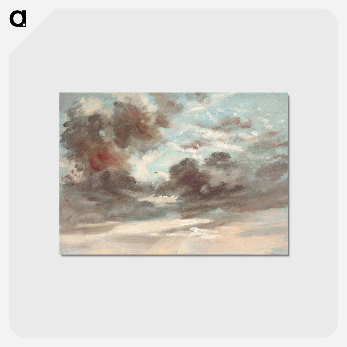 アートポストカード-Cloud Study, Stormy Sunset
- ジョン コンスタブル Postcard.
