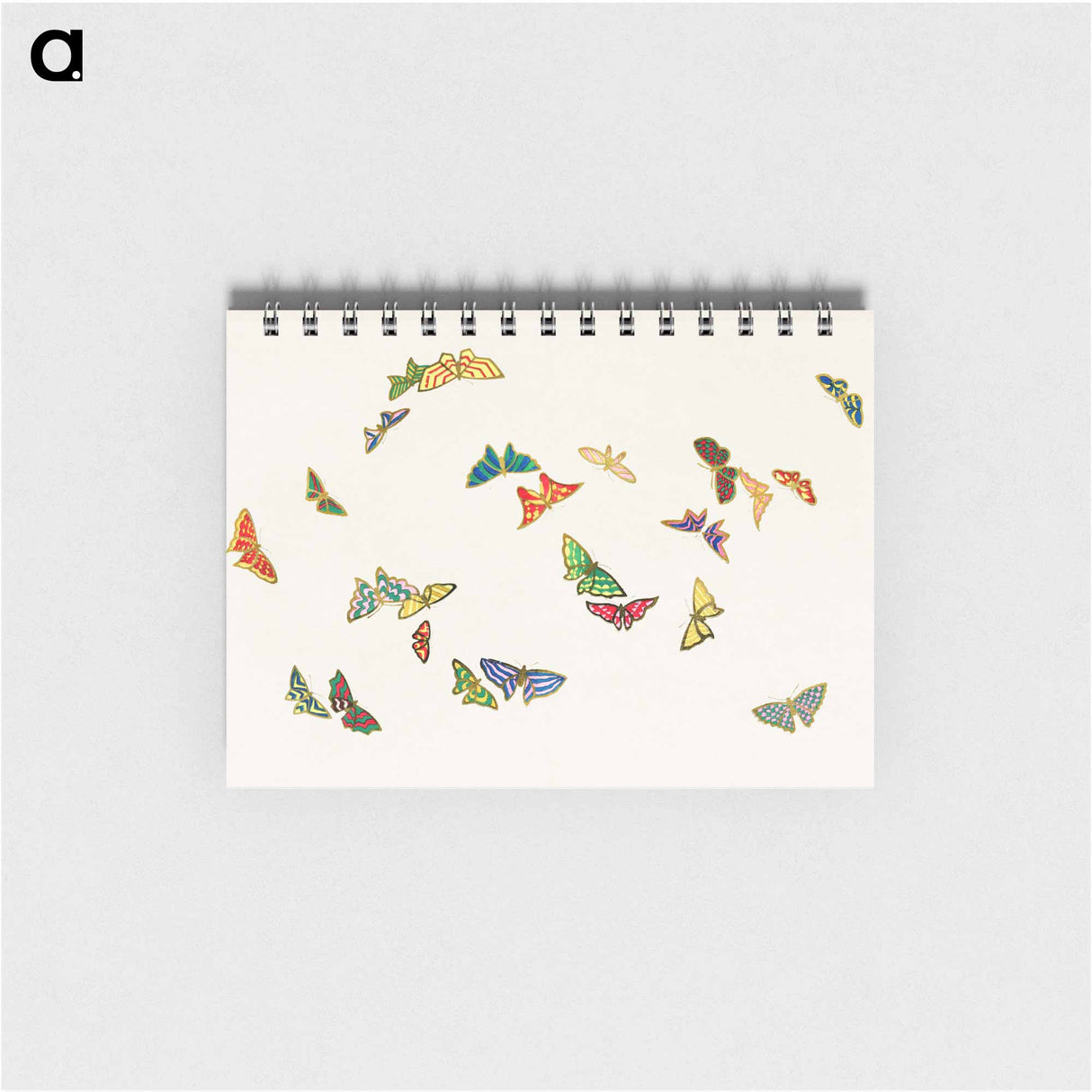 Vintage butterfly - 神坂 雪佳 Memo.