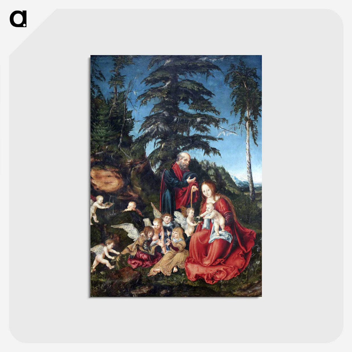 1-13_Lucas-Cranach_postcard