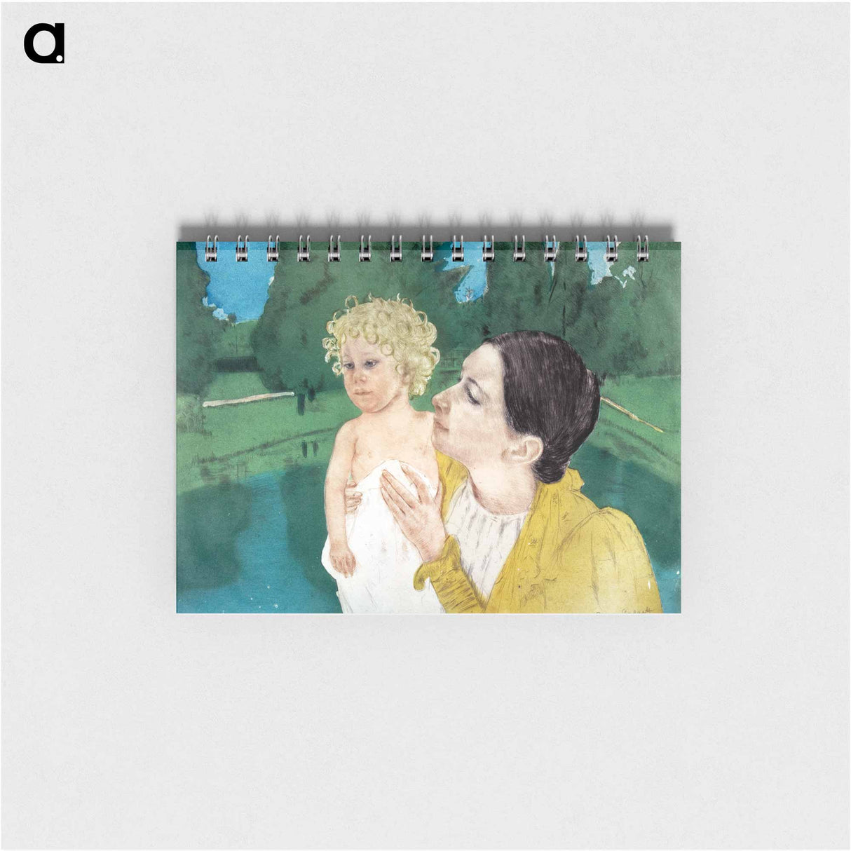 By the Pond - メアリー カサット Memo.