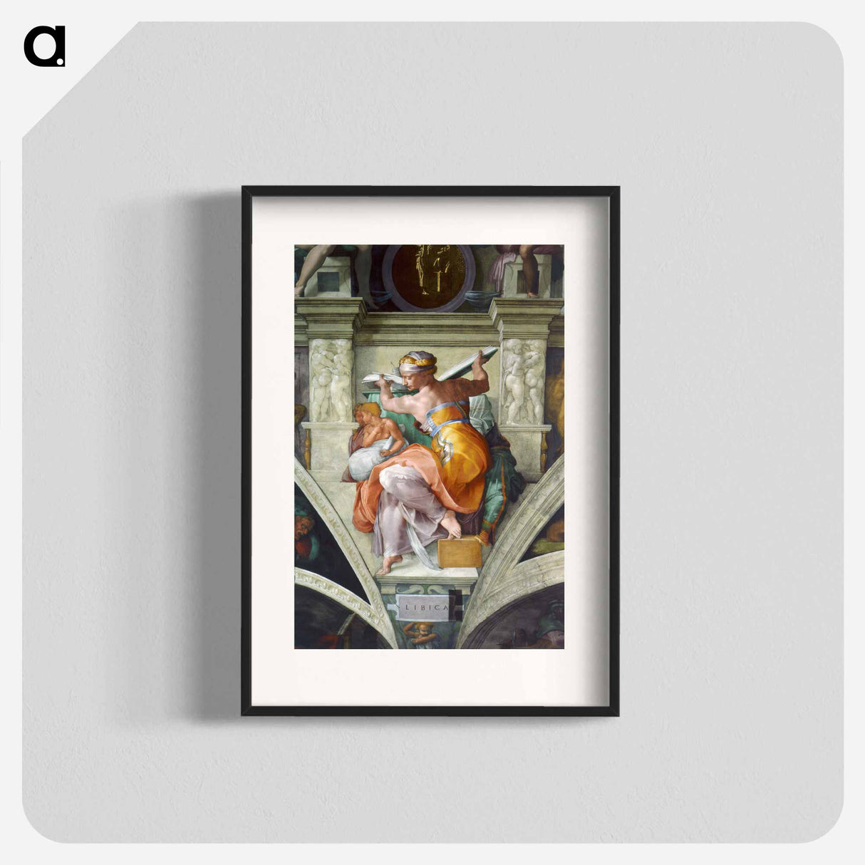 Libyan Sibyles - Michelangelo Buonarroti Poster.
