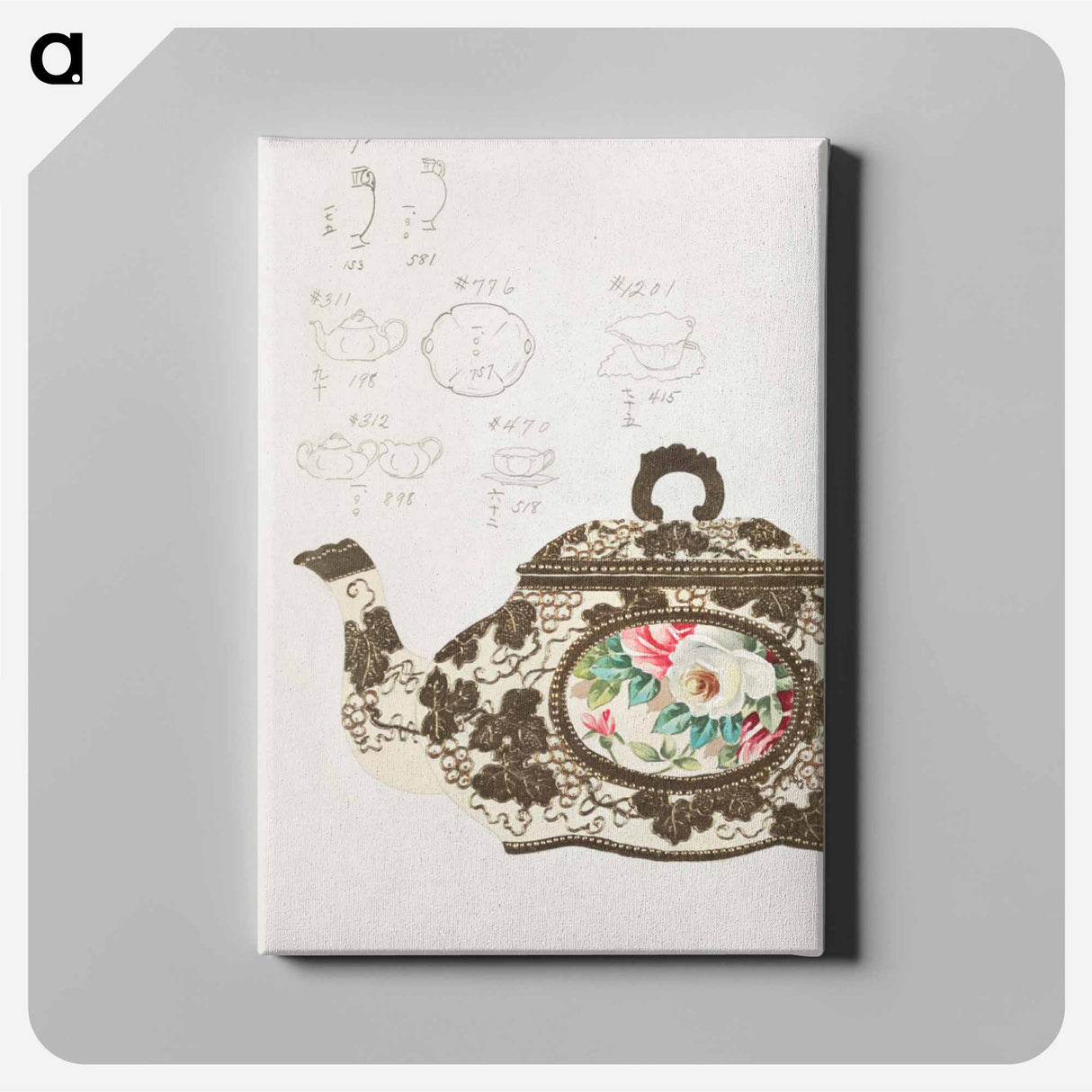 アートパネル-Teapot Design
- ノリタケ工場 Canvas.
