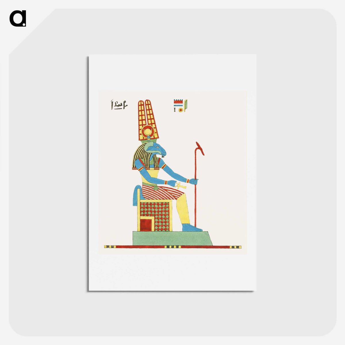 1-13_Pantheon-Egyptien_hagaki