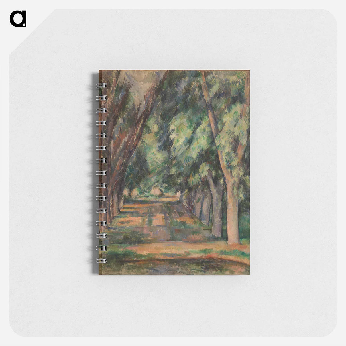 The Allée of Chestnut Trees at the Jas de Bouffan - ポール セザンヌ Memo.