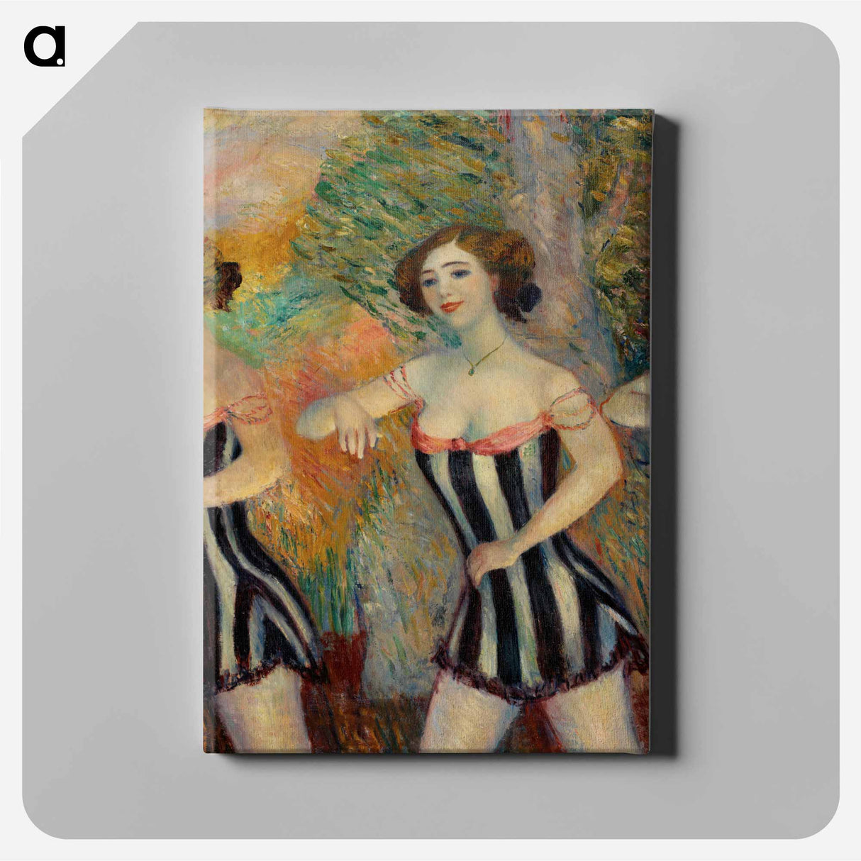 Pony Ballet - ウィリアム ジェームス グラッケンズ Canvas.