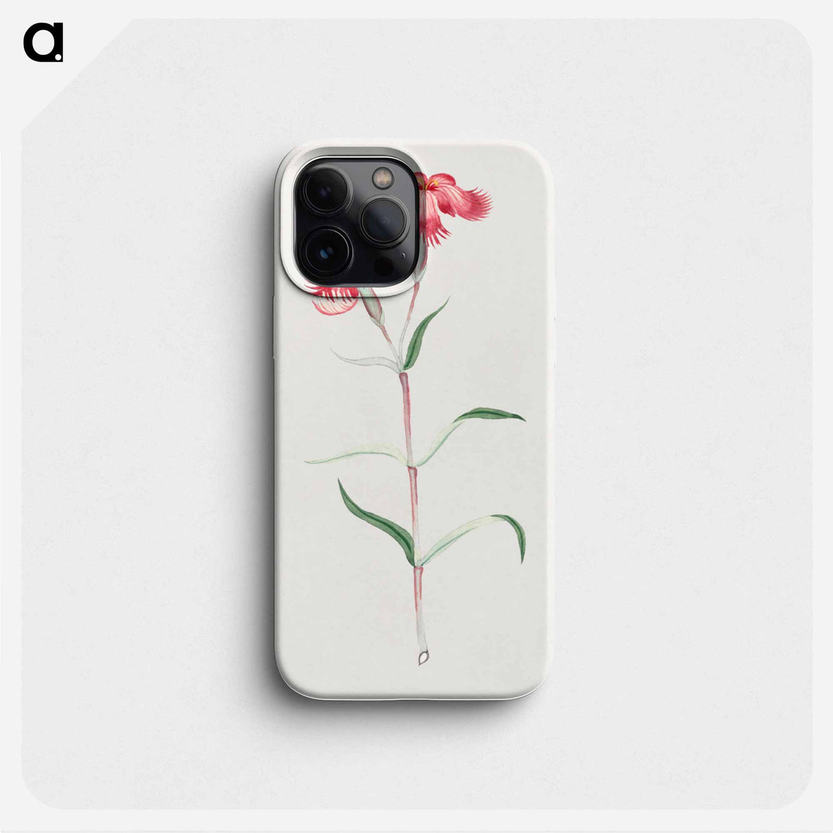 Haguma nadeshiko - 19世紀の日本の花 Phone Case.