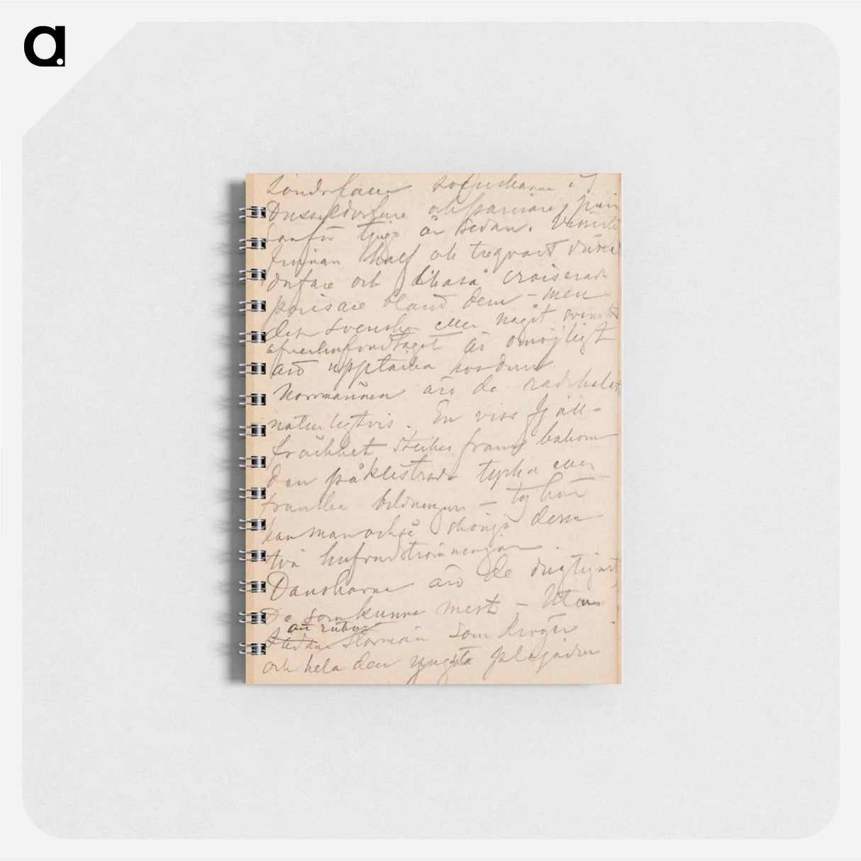 (unknown)part of a sketchbook - アルバート エーデルフェルト Memo.