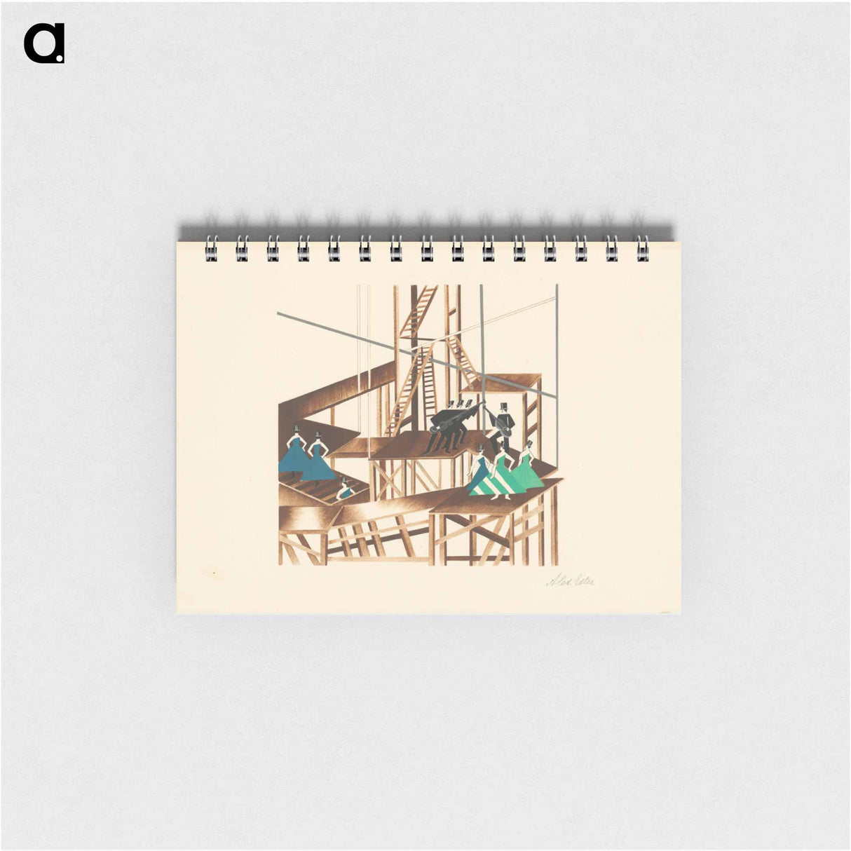 Maquettes de théatre i.-xv. - アレクサンドラ エクスター Memo.