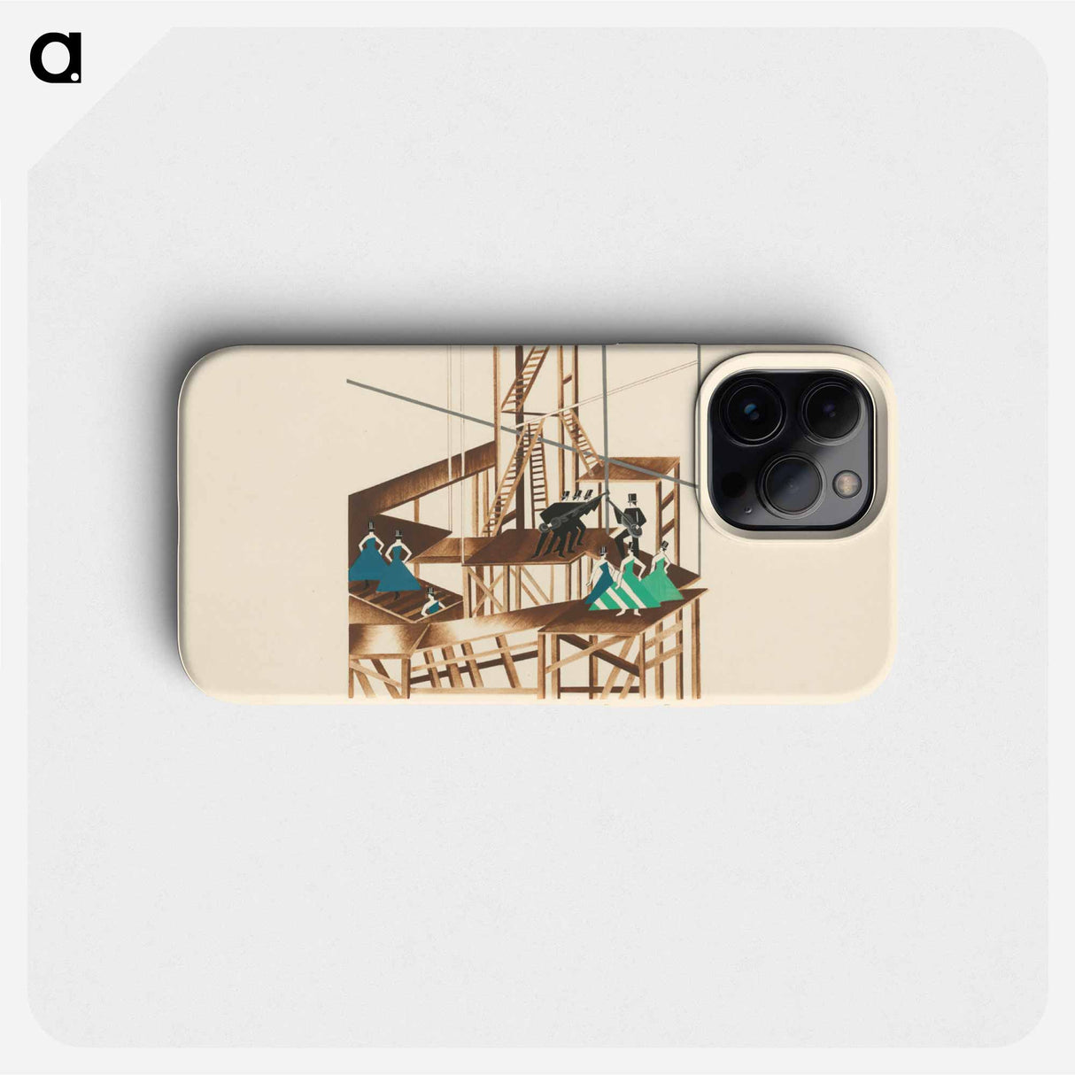 Maquettes de théatre i.-xv. - アレクサンドラ エクスター Phone Case.