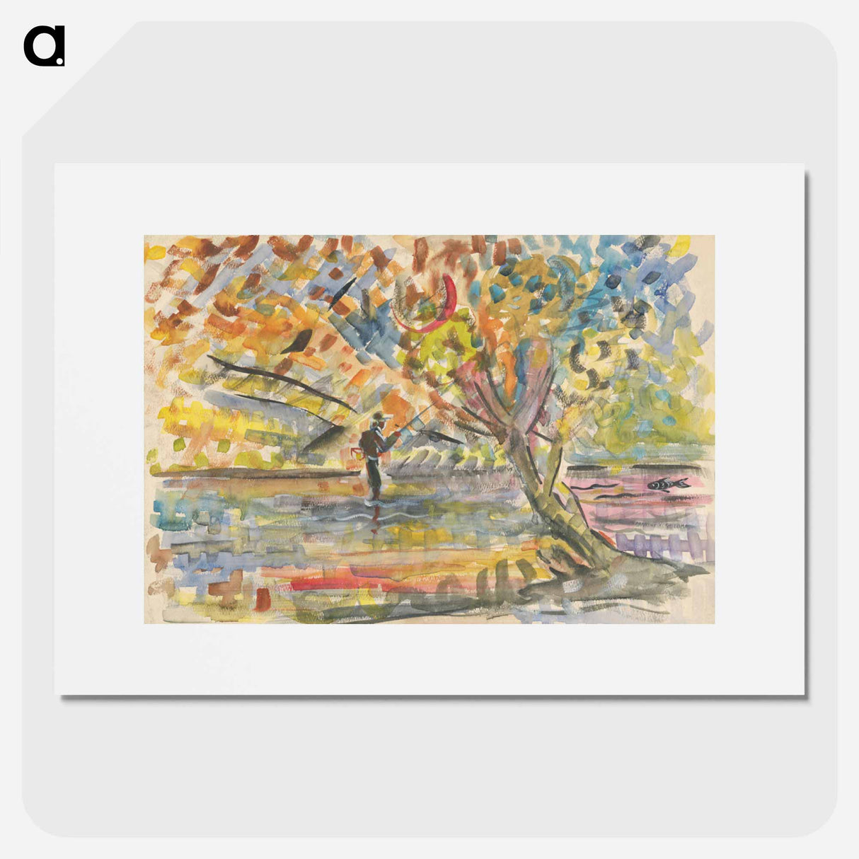 Fisherman - アーノルド ピーター ワイズ クビンチャン Poster.