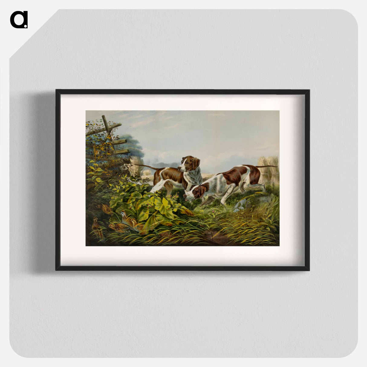 American Field Sports - アーサー フィッツウィリアム テイト Poster.