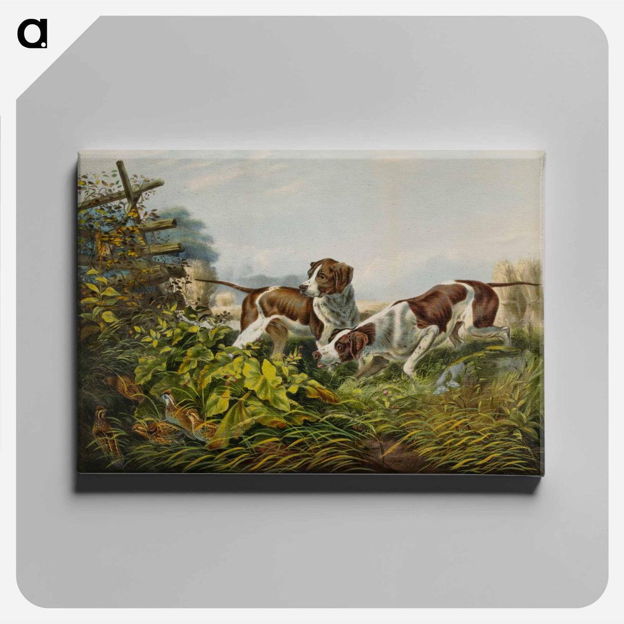 American Field Sports - アーサー フィッツウィリアム テイト Canvas.
