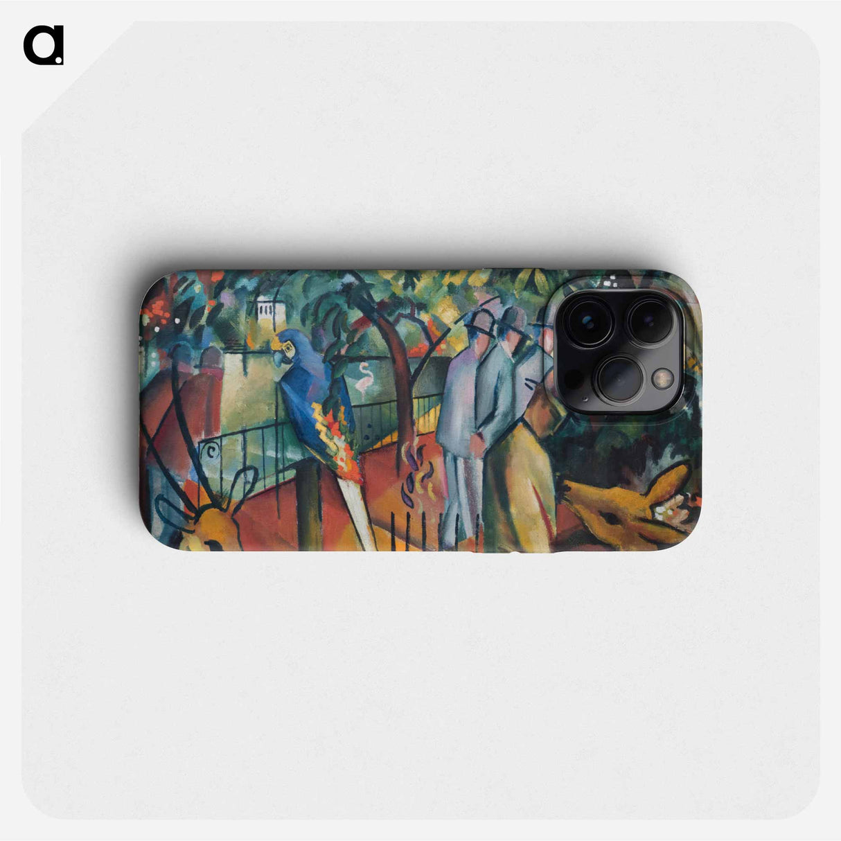 Zoological Garden I - オーガスト マッケ Phone Case.