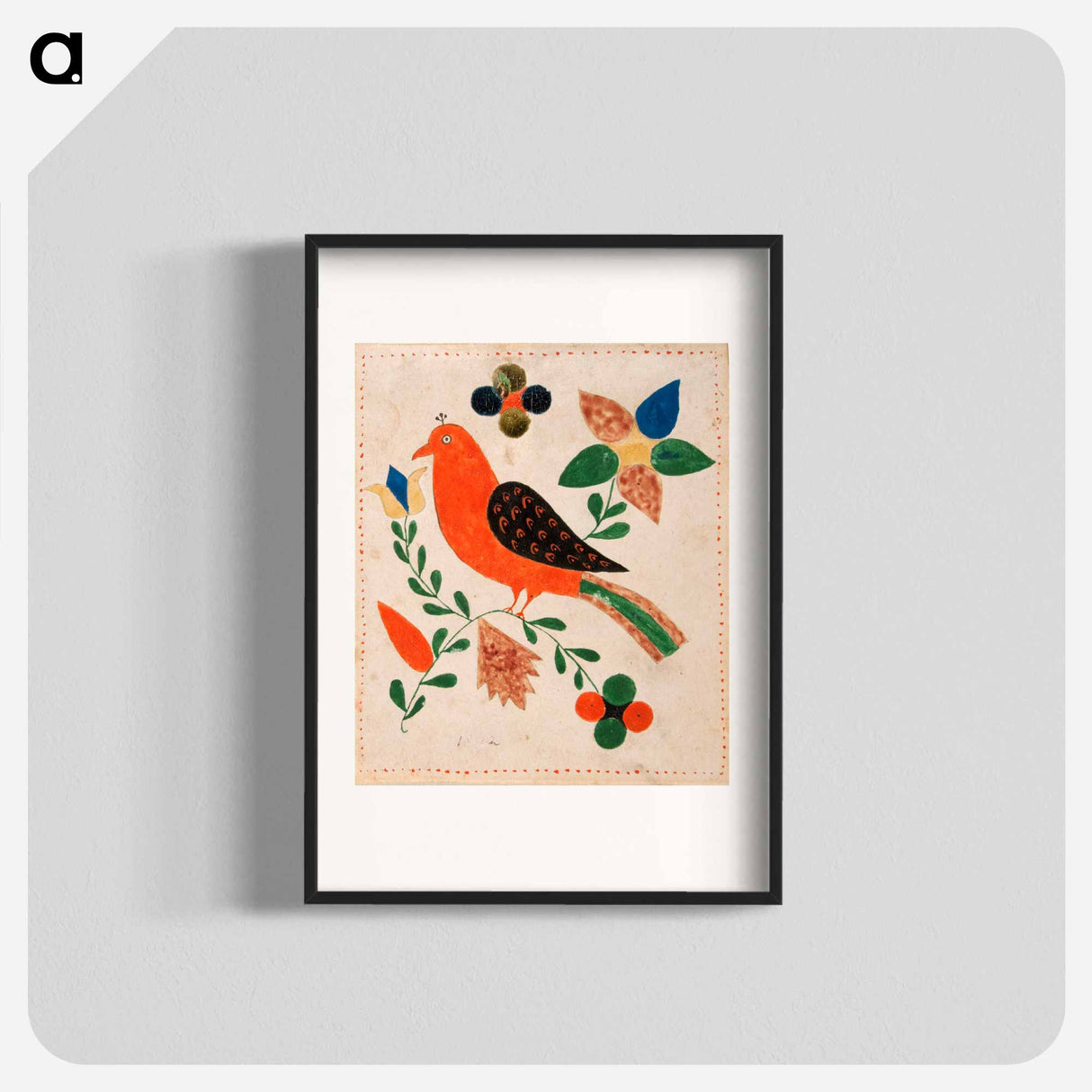 アートポスター-Bird on Flowering Twig
- バーンズ・コレクション Poster.