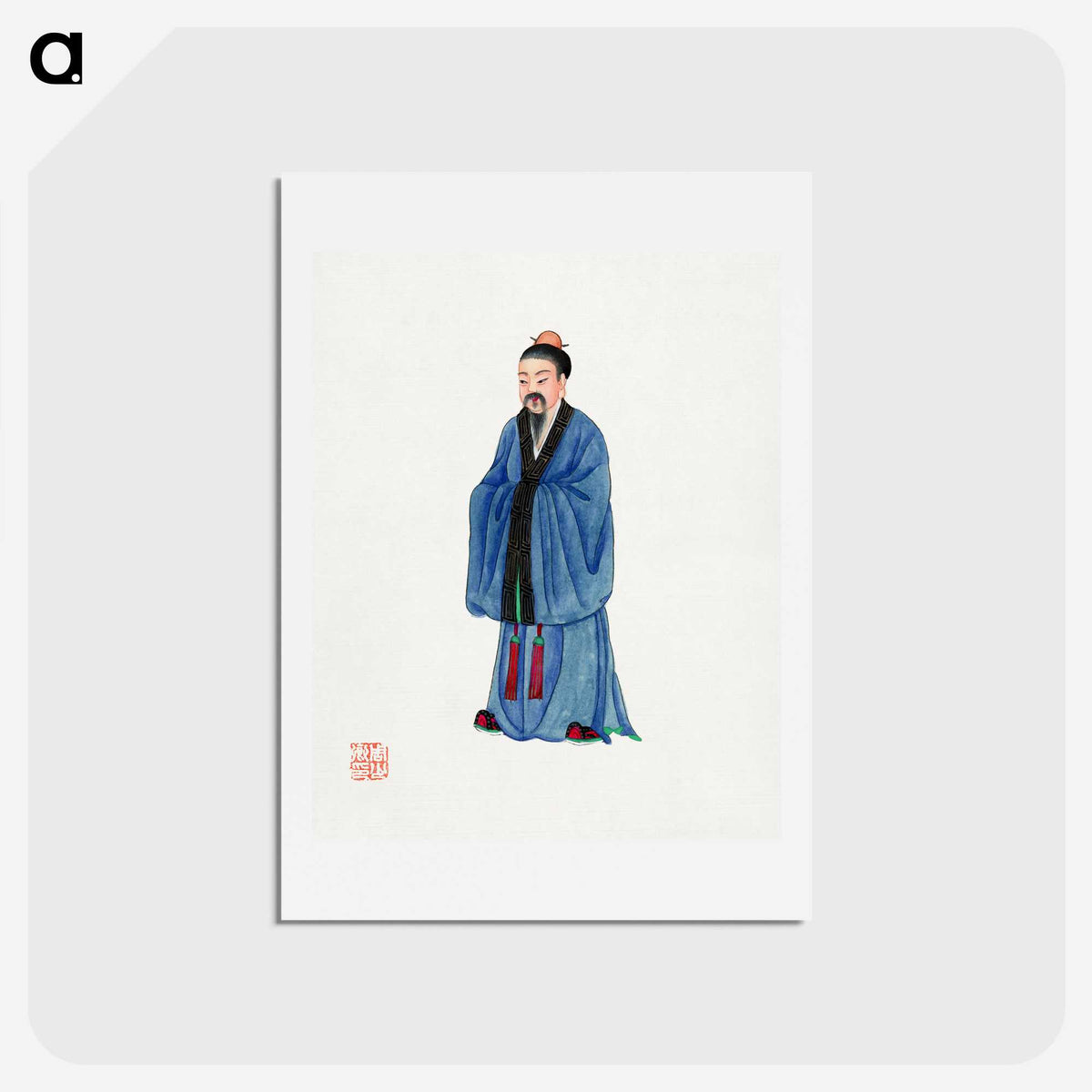 1-14_Chinese-Costumes_hagaki