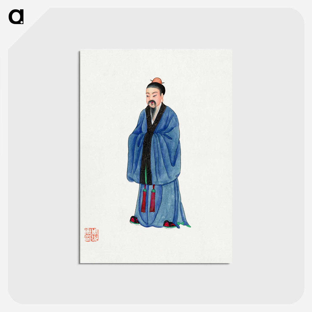 1-14_Chinese-Costumes_postcard
