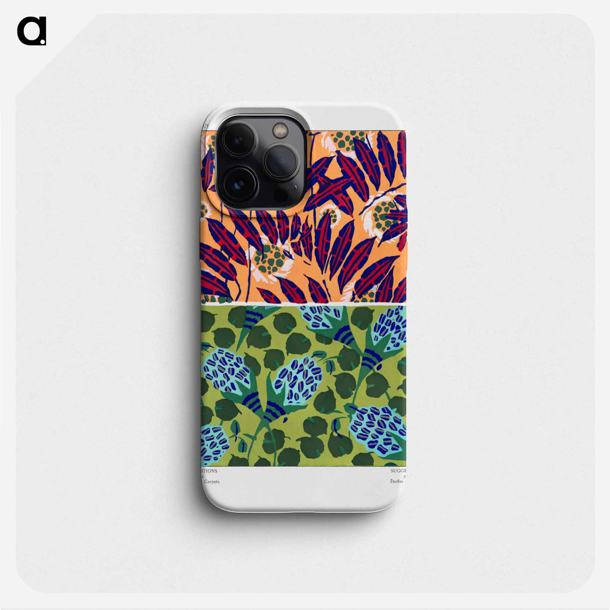 Suggestions pour étoffes et tapis: 60 motifs en couleur - E.A.セギー Phone Case.