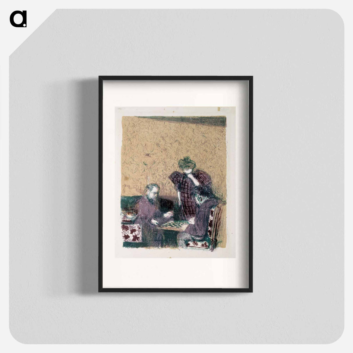 Tammenpelaajat - エドゥアール ヴュイヤール Poster.