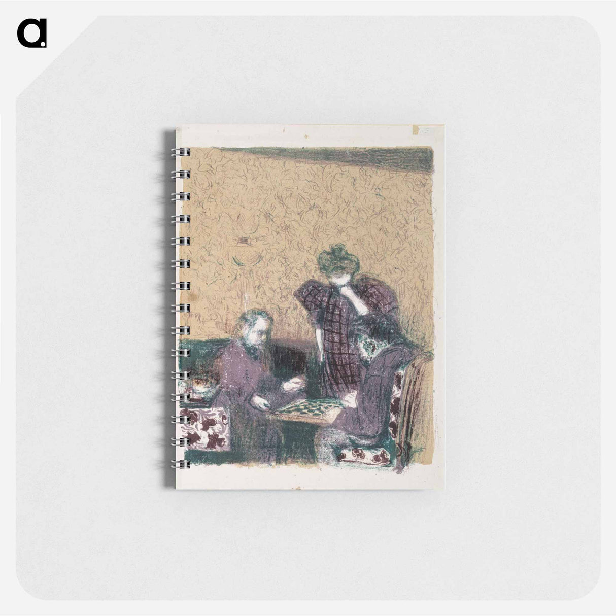 アートメモ帳-Tammenpelaajat - エドゥアール ヴュイヤール Memo.