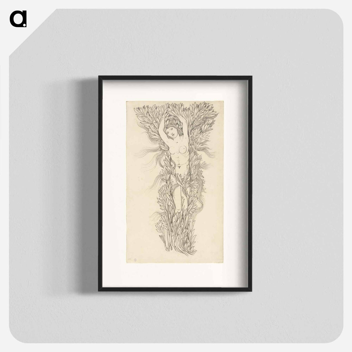 Daphne - エドワード バーン ジョーンズ Poster.