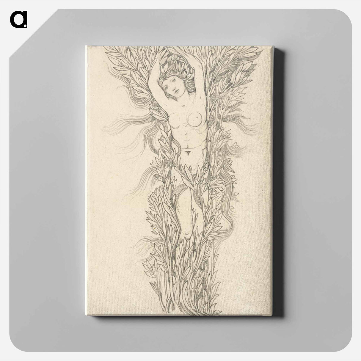 Daphne - エドワード バーン ジョーンズ Canvas.