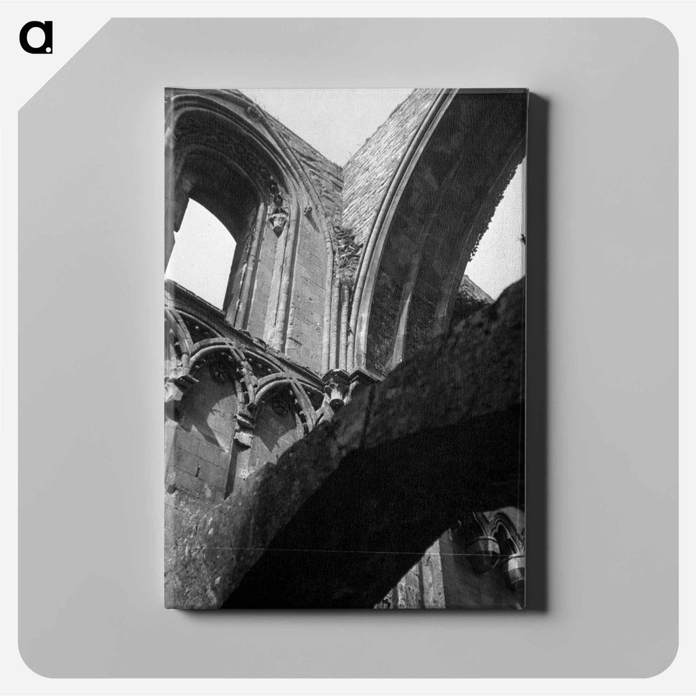 English building ruins, Somerset - エリック リー ジョンソン Canvas.