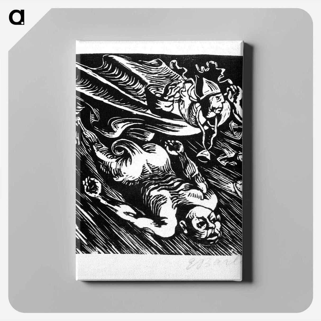 The Bishop - エルンスト ハインリヒ バルラッハ Canvas.