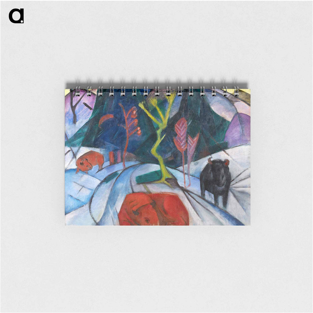 Bison in winter - フランツ マルク Memo.