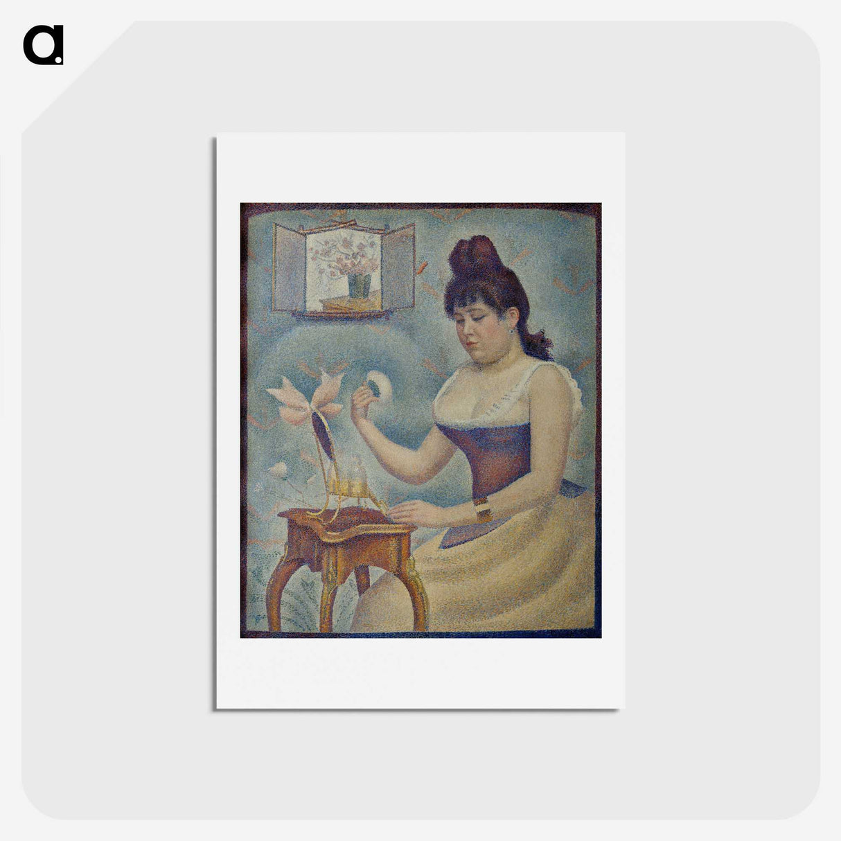 1-14_Georges-Seurat_hagaki