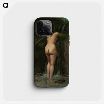 グリーン - ギュスターヴ クールベ Phone Case.