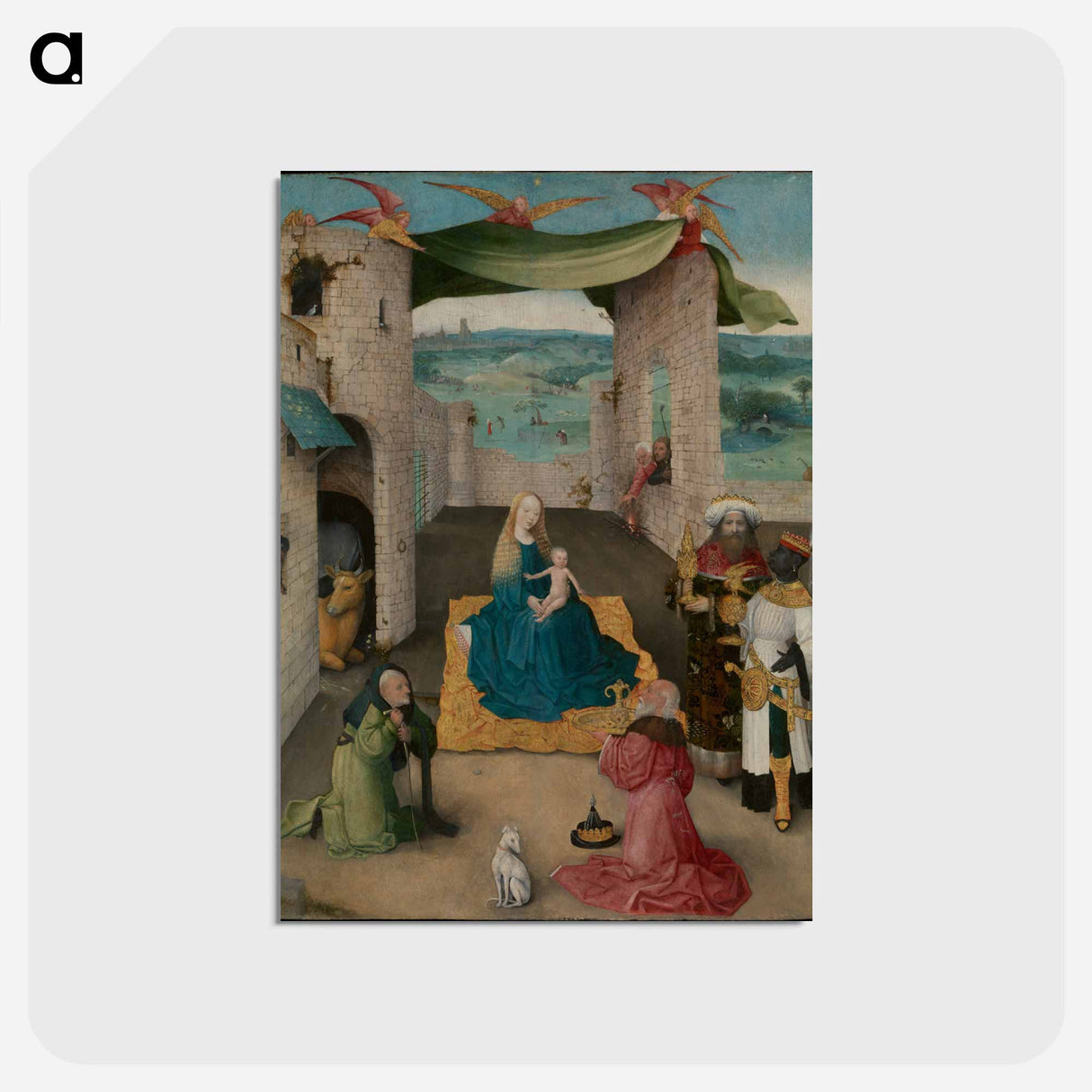アートポストカード-The Adoration of the Magi
- ヒエロニムス ボス Postcard.