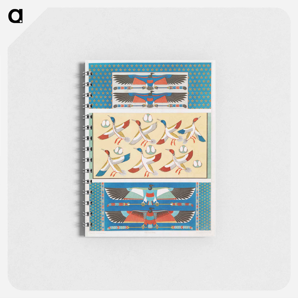アートメモ帳-Ceiling Ornamentation (Memphis & Thebes)
- エジプト美術史 Memo.