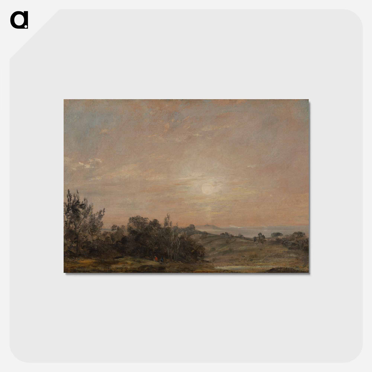 アートポストカード-Hampstead Heath Towards Harrow
- ジョン コンスタブル Postcard.
