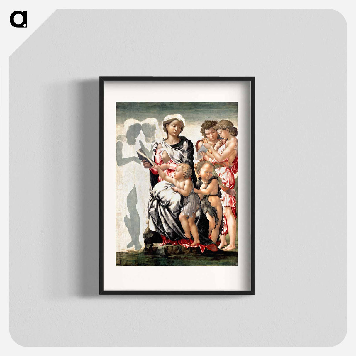 Manchester Madonna - Michelangelo Buonarroti Poster.